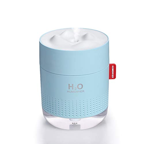SmartDevil Humidificador 500ml, humidificadores ultrasónicos de Aire con alimentación USB, Apagado automático para el el hogar, Dormitorio, la Oficina, el Yoga, Aceite Esencial Prohibido - 2 Filtros