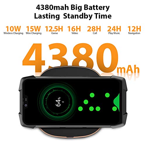 Smartphone Impermeable, Blackview BV9700 Pro IP68 & IP69K Móvil Resistente, Android 9.0 Helio P70 Dual SIM 4G Moviles Libres, 6GB+128GB SD 256GB, 16MP+8MP+16MP, NFC/Pulsómetro/Face ID