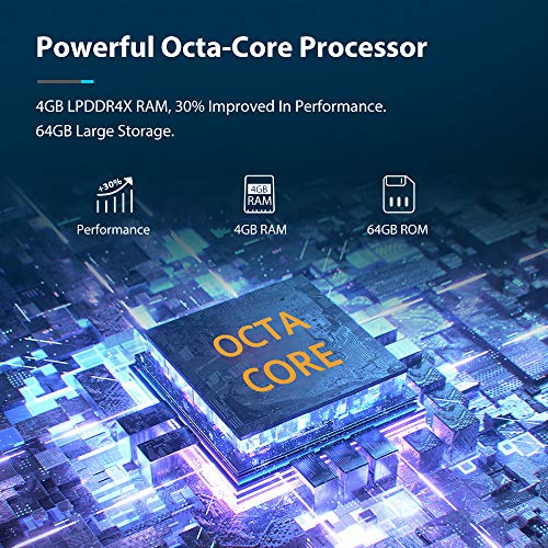 Smartphone Ofertas UMIDIGI A7 Pro Telefono Movil 4GB RAM + 64GB ROM Moviles, 6.3"FHD+ Pantalla Completa, Procesador Octa-Core Movil Libre Batería de 4150mAh Cámara Cuádruple AI de 16MP, Android 10