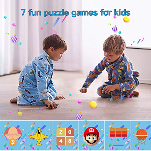 Smooce Smartwatch para Niños, Reloj Inteligente Niños Teléfono con 1.54 Pulgadas Pantalla Táctil, MP3 Música,Llamada SOS, Juego, Cámara, Linterna, Alarma,Reloj Regalo【Tarjeta SD de 1GB incluida】