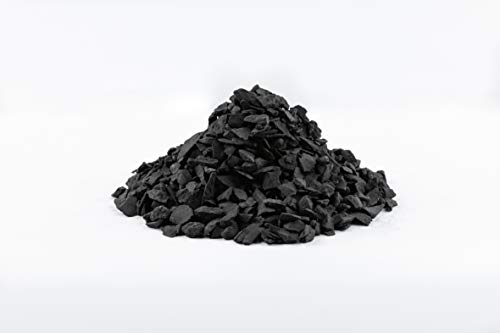 SN NATURSTEIN UG - Piedras Shungit 500g + Colgante con Piedra | Gema y piedra curativa originaria de Carelia - Protección contra radiación EMF