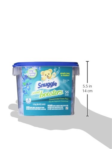 Snuggle Laundry Scent Boosters, Blue Iris Bliss, Tub, 56 Count by Snuggle