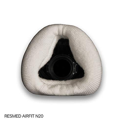 Snugz Mascarilla Forros: lavable a máquina, talla única, se adapta a la mayoría de los revestimientos de máscara CPAP, paquete de 2 duran 90 días (Nasal (solo alrededor de la nariz))