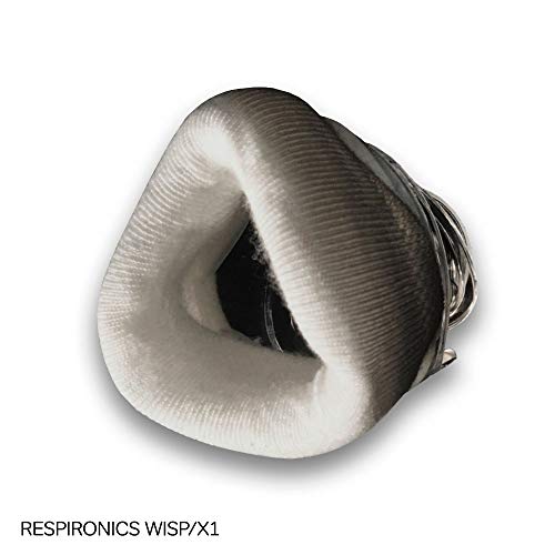 Snugz Mascarilla Forros: lavable a máquina, talla única, se adapta a la mayoría de los revestimientos de máscara CPAP, paquete de 2 duran 90 días (Nasal (solo alrededor de la nariz))