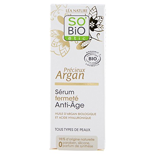 So Bio Etic ARSE SERUM REAFIRMANTE ANTIEDAD hialuronico-argan 30ml, Negro, Estandar