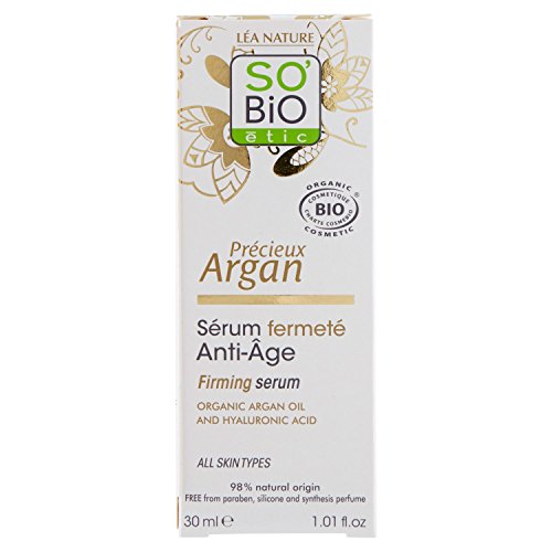 So Bio Etic ARSE SERUM REAFIRMANTE ANTIEDAD hialuronico-argan 30ml, Negro, Estandar
