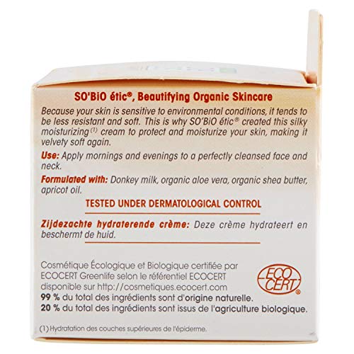 So'Bio Étic Mon Lait d'Ânesse Crème Soyeuse Hydratante 50 ml