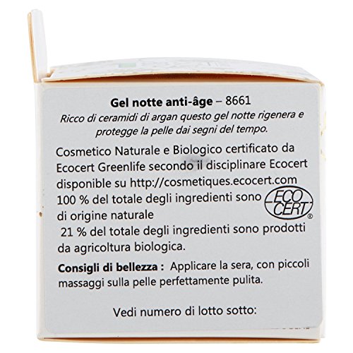 SO'BiO étic Précieux Argan Gelée de Nuit Anti-Age