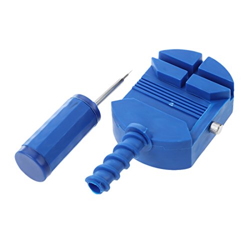 SODIAL(R) Herramienta Quitar Eslabones Reparar Reloj Pulsera Correa + 5 Pines