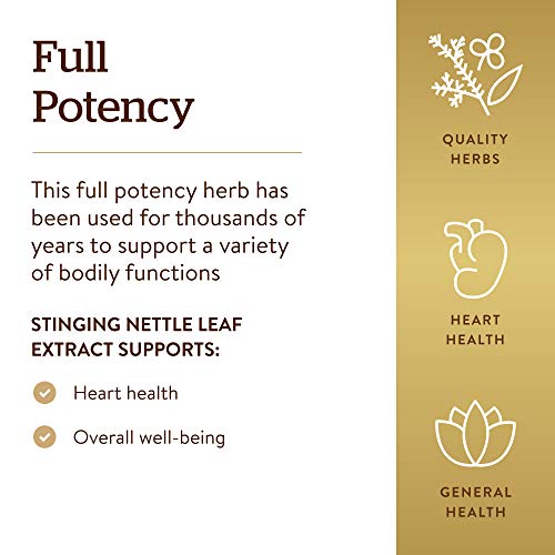 Solgar Ortiga Extracto de hoja Cápsulas vegetales - Envase de 60