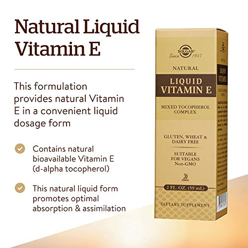 Solgar Vitamina E Líquida - 59,2 ml