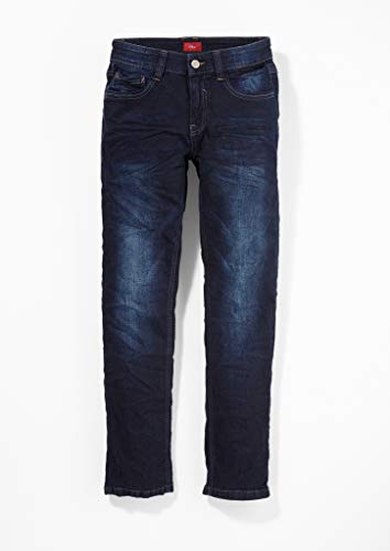 s.Oliver 5-Pocket Pantalón, Azul (Blue Denim Stretch 58Z2), 9 años para Niños