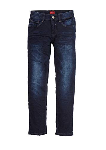 s.Oliver 5-Pocket Pantalón, Azul (Blue Denim Stretch 58Z2), 9 años para Niños