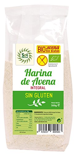 Solnatural Harina De Avena Sin Gluten Bio 500 G 400 g