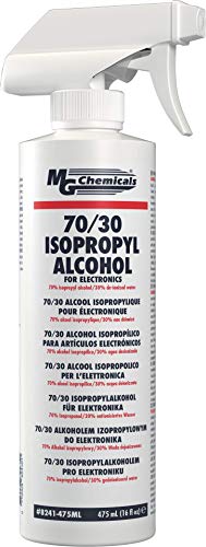 Solución de alcohol isopropílico 70/30 en una botella de spray de 475 ml