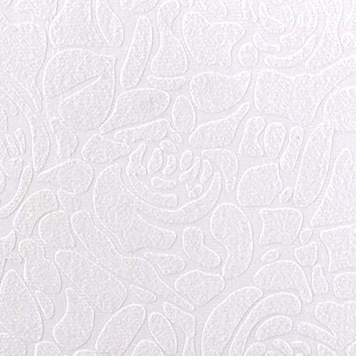 SONGMICS RDS50W - Taburete Tapizado para Tocador de Madera, Blanco