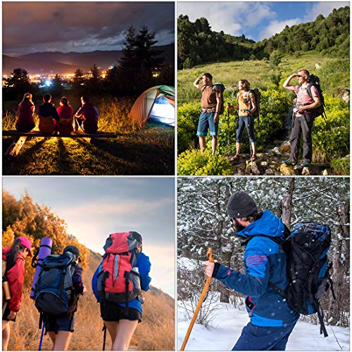 SONGMICS Saco de Dormir, Bolsa de Dormir Ancha, 4 Estaciones, Fácil de Llevar, Ligera, Compacta, para Excursión de Camping, 220 x 84 cm, Temperatura Ideal 5-15°C, Gris Oscuro y Verde GSB02AJ