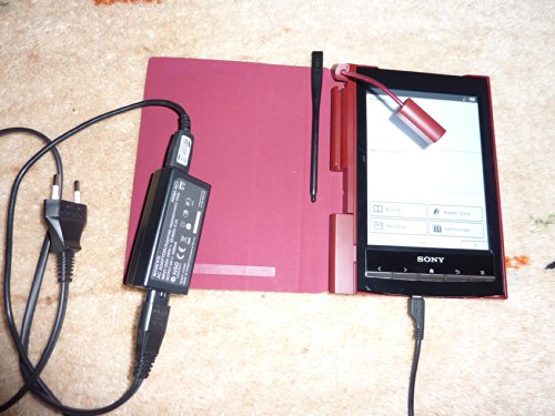 Sony PRST1BC - Lector de ebooks, Pantalla Escala de Grises, 6 Pulgadas, WiFi 802.11b, 802.11g, 802.11n, Color Negro