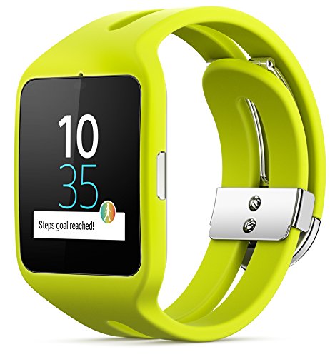 Sony Smartwatch 3 Sport - Smartwatch Android (pantalla 1.6", 4 GB, Quad-Core 1.2 GHz, 512 MB RAM), verde