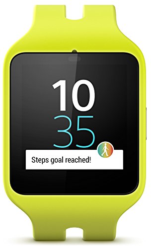Sony Smartwatch 3 Sport - Smartwatch Android (pantalla 1.6", 4 GB, Quad-Core 1.2 GHz, 512 MB RAM), verde
