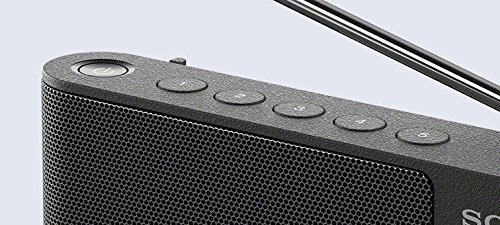 Sony XDRS41DB.EU8 - Radio portátil Digital (Dab/Dab+/FM, Altavoz, 5 presintonías Digitales y 5 analógicas, Pantalla LCD, Temporizador, Adaptador CA) Negro