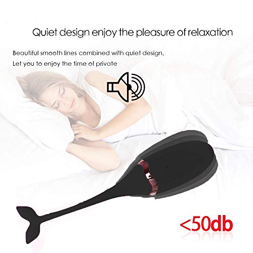 SOPHKO Kegel - Juego de Bolas de Ejercicio de Silicona Impermeable con Mando a Distancia Recargable, para Mujer, Control de vejiga y Ejercicios de Suelo pélvico, Color Negro