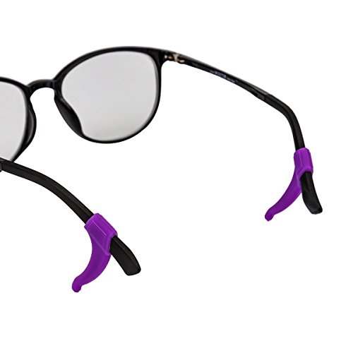 Soporte de silicona para correa de gafas deportivas, cómodo y antideslizante, con enganche a la oreja, 12 pares de niños y adultos