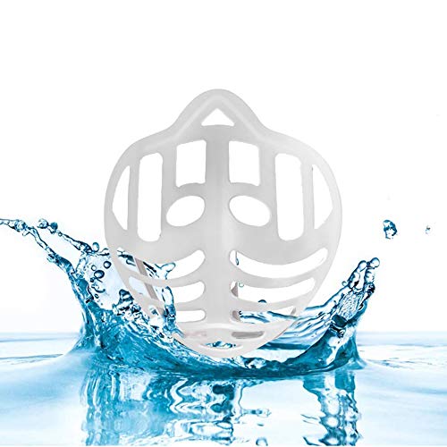 Soporte Facial 3d Para Una Respiración Cómoda Marco De Soporte Interior Lavable Reutilizable Para La Cara,Extensor La Carcasa Para La Cara Protectores Orejas Ajustables Marco Nariz Respirar Suavemente