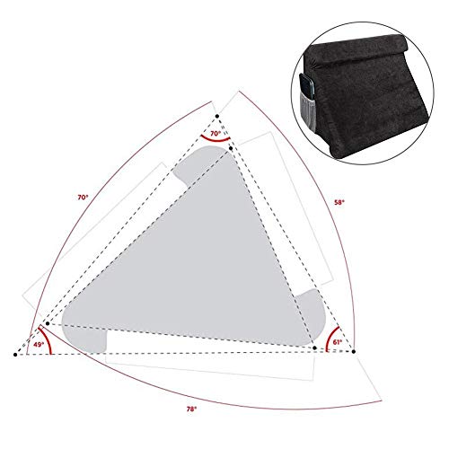 Soporte para Regazo de Almohadas para iPads, Soportes universales para teléfonos y tabletas, y Soportes Pueden usarse en el sofá Cama Handsome Choice