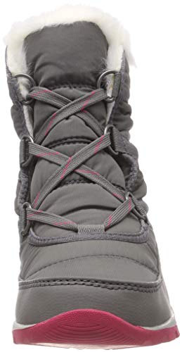 Sorel Whitney Short Lace, Botas para Mujer, Gris (Quarry, Bright Rose 053), 37 EU