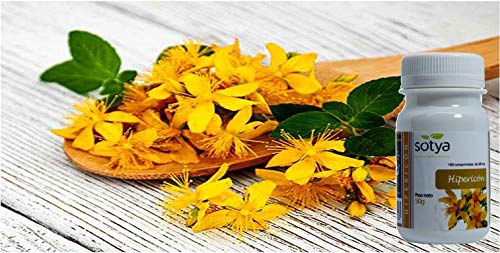 SOTYA HIPERICO 500 mg 200 comprimidos pack 100+100, Hierba de San Juan, mejora tu estado de ánimo,anti estrés, astenia primaveral, controla la ansiedad, ayuda en los cambios estacionales, relajante