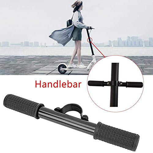 SOULBEST Scooter Manillar para Niños - Scooter Electrico Ajustable Barra de Agarre Holder,Scooter eléctrico Agarre Infantil,Seguro Kids Barandilla para Xiaomi Mijia Pro M365 Scooter (Negro)