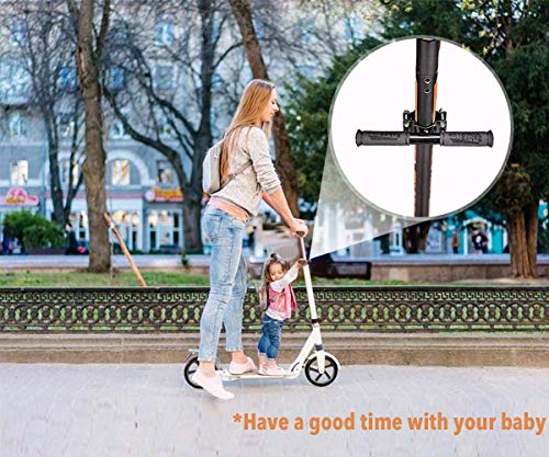 SOULBEST Scooter Manillar para Niños - Scooter Electrico Ajustable Barra de Agarre Holder,Scooter eléctrico Agarre Infantil,Seguro Kids Barandilla para Xiaomi Mijia Pro M365 Scooter (Negro)