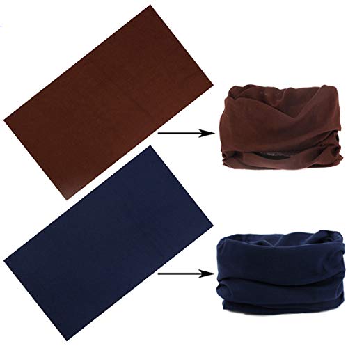 Soxtome 9 PCS Pañuelos Cabeza Elástica Multifunción Bandana Protección Ultravioleta para el Ciclismo Motorista Aire Libre Deporte