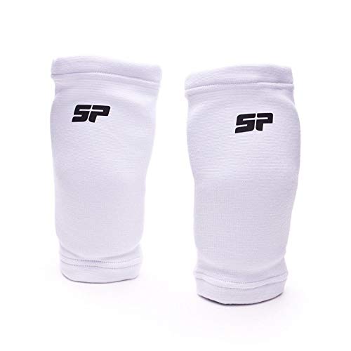 SP Fútbol Protect, Coderas para porteros de fútbol, Blanca, Talla L