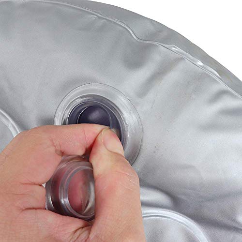 SPA Almohadilla Bañera Almohada SPA en Casa Accesorios Hinchable Asiento Elevado Panel Masaje Esterilla Suave Relajante Caliente Espalda para los Adultos Infantil