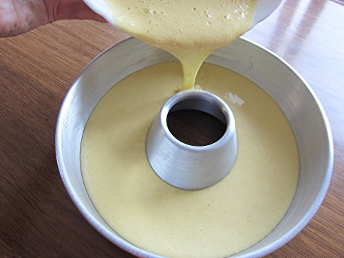 Space Home - Bizcochera de Aluminio - Molde Anillo - Molde Savarín - Hecho en España - Set de 2 - Ø 24 y 28 cm