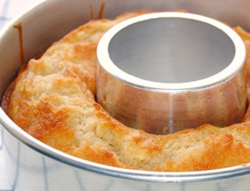 Space Home - Bizcochera de Aluminio - Molde Anillo - Molde Savarín - Hecho en España - Set de 2 - Ø 24 y 28 cm