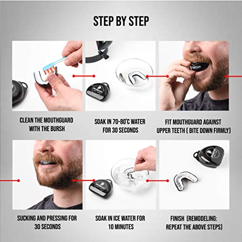 Spartan ProTection - Protector bucal para boxeo, rugby, hockey, judo y todos los deportes de contacto., Adult (11+)