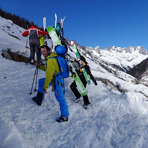 SPECOOL 2 Esquí Correa Ajustable Poliéster Esquí de Hombro para Snowboard Esquíes, – Bastones de Esquí y – Botas de Esquí