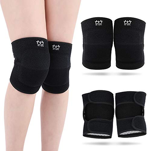 SPFASZEIV Ajustables Rodillera, Danza/Voleibol Rodillera Esponja Protector Rodillera Estar Hecho para Voleibol/Danza/Deportes/Senderismo Ciclismo Rodilla Niño Adulto