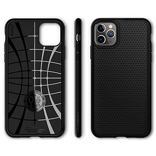 Spigen Funda Liquid Air Compatible con Apple iPhone 11 Pro (5.8") 2019 - Black