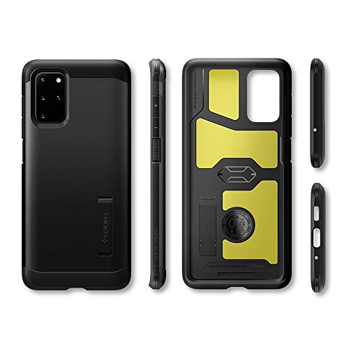 Spigen Funda Tough Armor, Compatible con Samsung Galaxy S20 Plus (6.7") 2020 - Negro