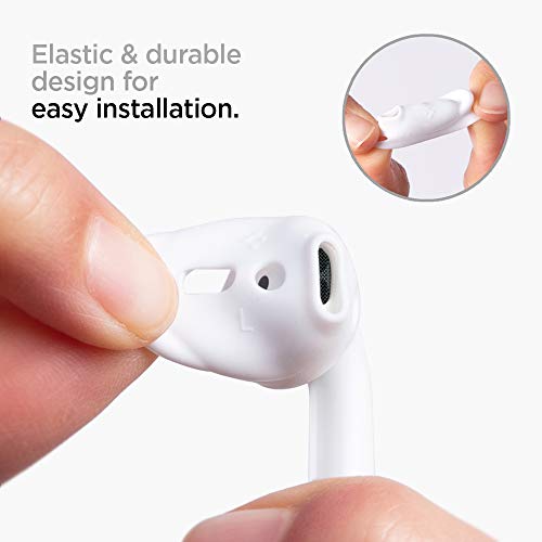 Spigen RA201 Diseñado para Airpods Earhooks para Airpods 1 y 2 - Blanco