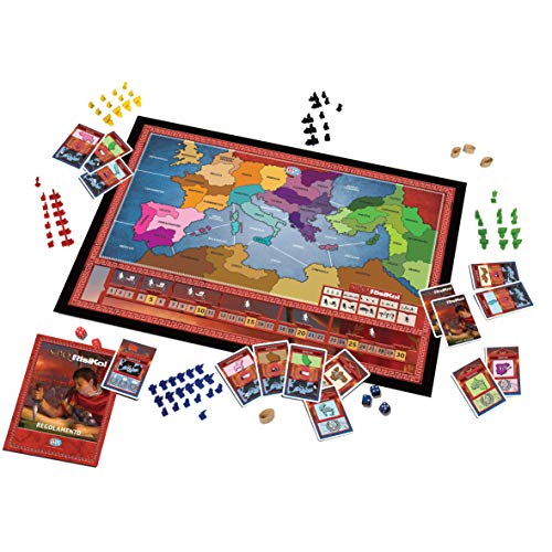 Spin Master Games Editrice Giochi Spqrisiko. Juego de Mesa, el Juego de Estrategia jugado en Italia, Ambientado en el Antiguo Imperio Romano, Desde los 8 años en adelante, 6053992