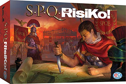 Spin Master Games Editrice Giochi Spqrisiko. Juego de Mesa, el Juego de Estrategia jugado en Italia, Ambientado en el Antiguo Imperio Romano, Desde los 8 años en adelante, 6053992