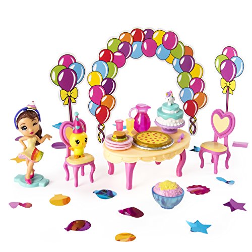 Spin Master Party Popteenies Party Surprise Box - Muñecas (Multicolor, Femenino, Chica, 4 año(s), China, 450 g)