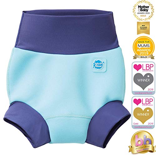 Splash About Happy Nappy Pañal de Baño Reutilizable - Blue Cobalt 12-24 Meses