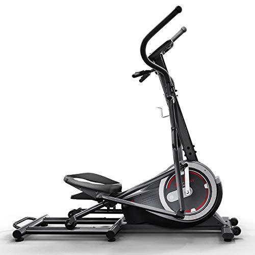 Sportstech CX640 Bicicleta elíptica - Marca de Calidad Alemana - Eventos en Directo & App Multijugador, 24 KG de Masa de Volante, 26 programas de Entrenamiento con HRC, Elíptica + Soporte de Tablet