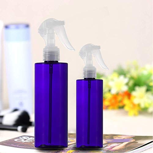 Spray Botella 2 Pack Rellenable Empty Pequeño (3.4 OZ 6.8 OZ 8.5 OZ) Duradero Fugas Prueba, para Diario Life Limpieza, Pelo, Plantas, Aceites Esenciales, Viaje Barbacoa